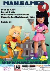 Affiche ManGaMes 4 - TN